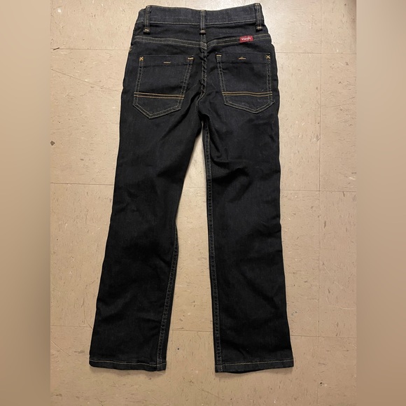 BOYS WRANGLER STRAIGHT JEANS SIZE 8 REGULAR - Picture 2 of 5